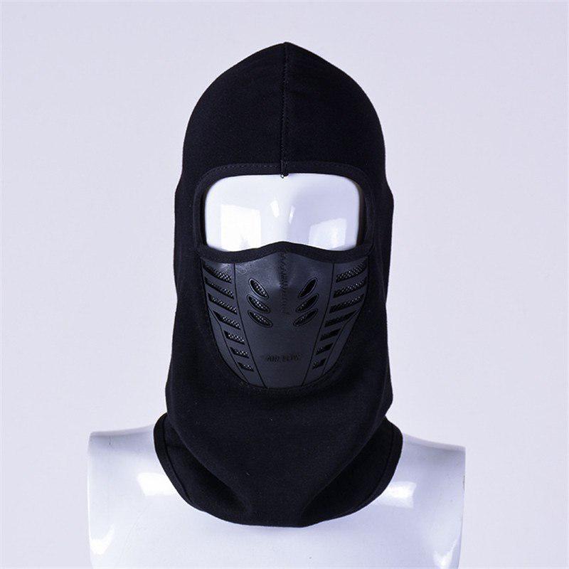 Cyclisme hiver polaire chaud couverture complète Anti-poussière coupe-vent masque de Ski Snowboard capuche Anti-poussière