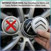 4Pcs 60MM Car Wheel Center Hub Cap Tire Rim Cover Decoration For Citroen C1 C2 C3 C4 C4L C5 C6 C8 DS3 DS4 DS5 DS6 LS Berlingo Picasso c elysee