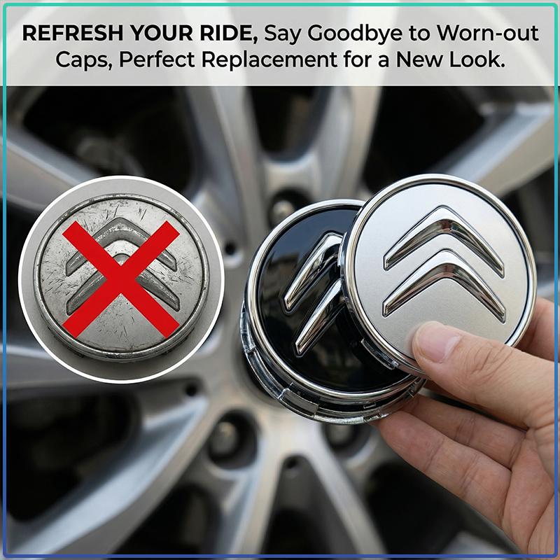 4Pcs 60MM Car Wheel Center Hub Cap Tire Rim Cover Decoration For Citroen C1 C2 C3 C4 C4L C5 C6 C8 DS3 DS4 DS5 DS6 LS Berlingo Picasso c elysee