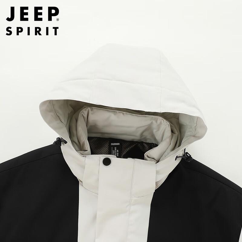 JEEP SPIRIT Unisex Fall/Winter Padded Outdoor Jacket