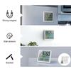 Digitales LCD Thermo-Hygrometer Zeitanzeige Datumsanzeige Thermometer Hygrometer Haushalt Wetterstation Temperatur Feuchtigkeitsmesser