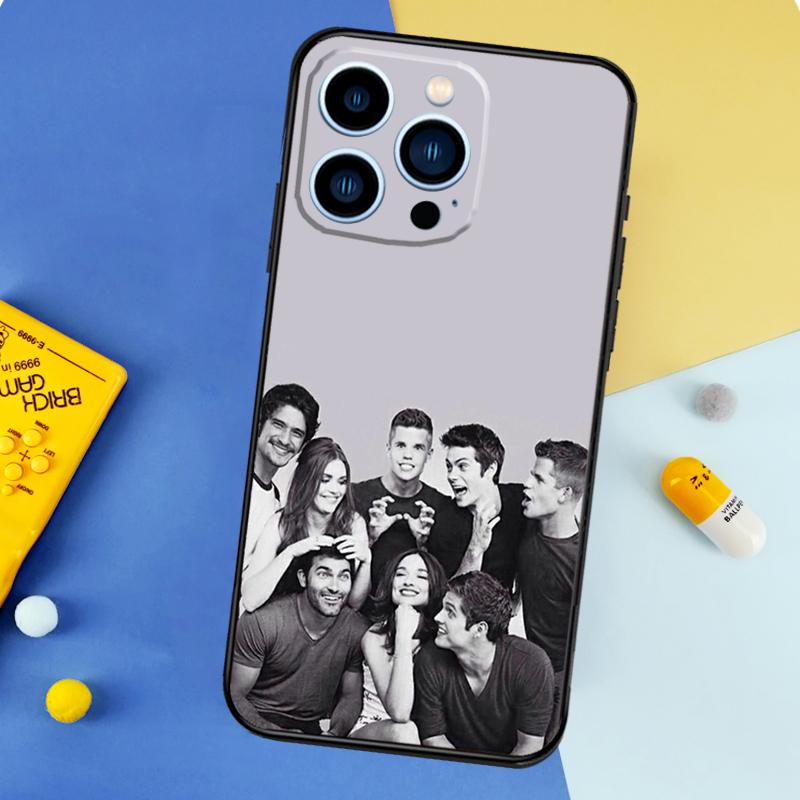 Teen Wolf Phone Case For iPhone 17 16 15 14 12 11 13 Pro Max mini 15 16 Plus 16e 17 Air Bumper Cover