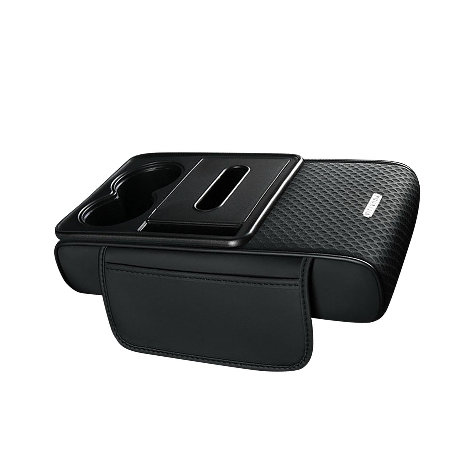

Premium Microfiber Leather Car Center Console Cover Touch Quilting for Luxury Comfort чорний