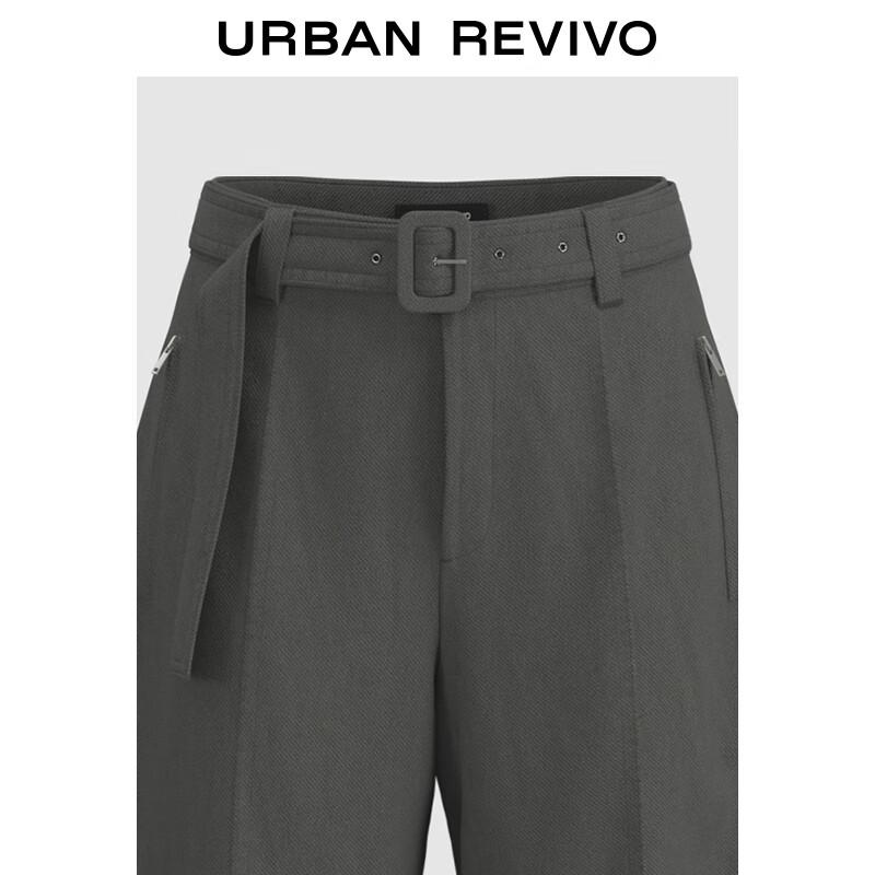 UR 2025 Autumn Women's Workwear Wide-Leg Pants