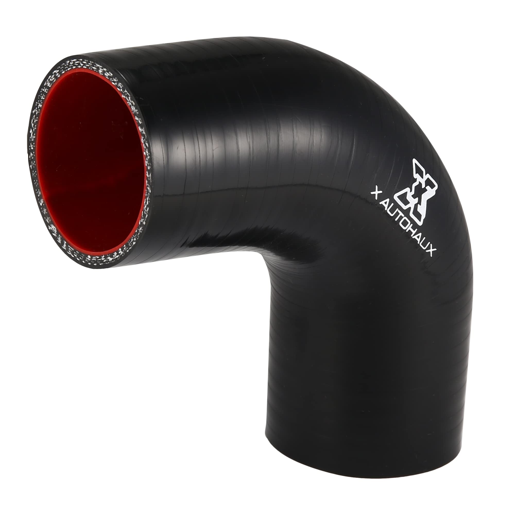

X AUTOHAUX Silicone Hose Silicone Pipe Radiator Hose Inner Diameter 51mm Length 100-100mm Exhaust Hose Exhaust Hose Exhaust Pipe Heat Resistant C