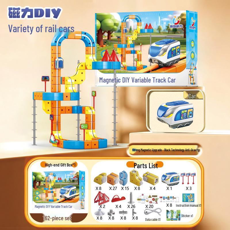 Blocs de construction compatibles pour circuit à billes pour enfants de 3 à 6 ans: Jouets éducatifs à glissade pour garçons et filles