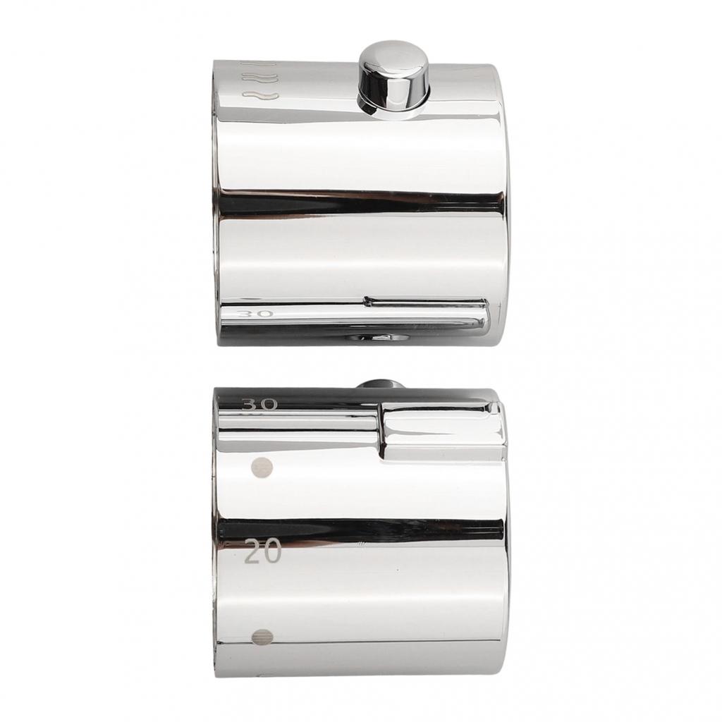 Knob Handles Control Handle For SMA Thermostatic Silver