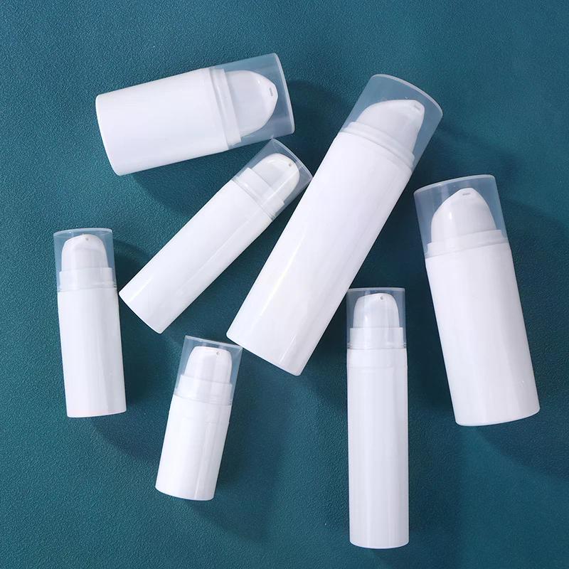 Type Bottle Refillable 5-50ml Mini Portable Vacuum Press Makeup Cosmetics for Cream Gel Moisturizers Liquid Lotion Bottles