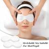 100 Sheets Disposable Non Woven Eye Care, Cotton Paper Facial Eye Pads Spa, DIY Clear Eyes Mask Paper Beauty Sheets for Skincare Spa Wrap Moisture