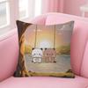 Cartoon Bubu And Dudu Pillow Cover Sofa Cushion Cover Home Room Decoration Children Gift
