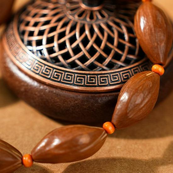 Olive Pit Handheld Plaything: Buddha Beads Rosary Jewelry Bracelet for Men & Women