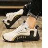 Men Summer Casual Sports Sneakers Comfortable Mesh Vulcanized Men's Sneakers, Low Top Shoes, Soft Running Shoes