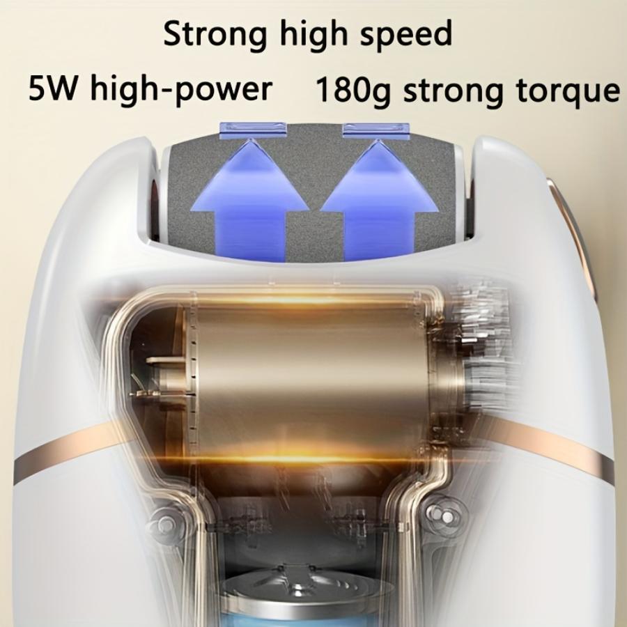 New Type of Automatic Electric Dead Skin and Calluses Removing Foot Grinder, Foot Grinding Stone and Foot Repair Machine, Household Foot Rubbing Tool
