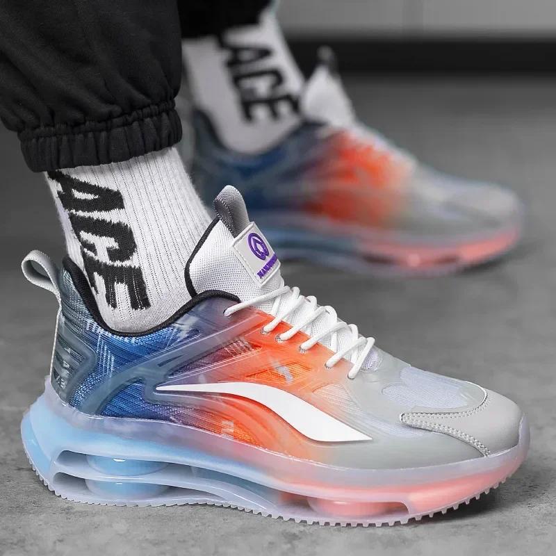 Men Casual Sneakers Tennis Men's Soft Sole Breathable Sneakers Chunky Luxury Brand Male Sport Sneakers  Sapatos Masculinos