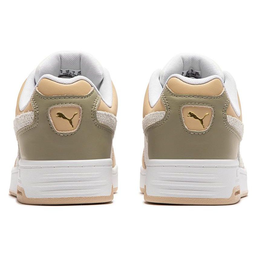 Puma Slipstream Lo Lux Low-Top Sneakers Unisex Sneakers White Brown 390124-02