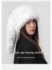 Sweet Rabbit Ear Plush Hat for Women - Winter Warm & Cold-Proof Beanie with Ear Protection