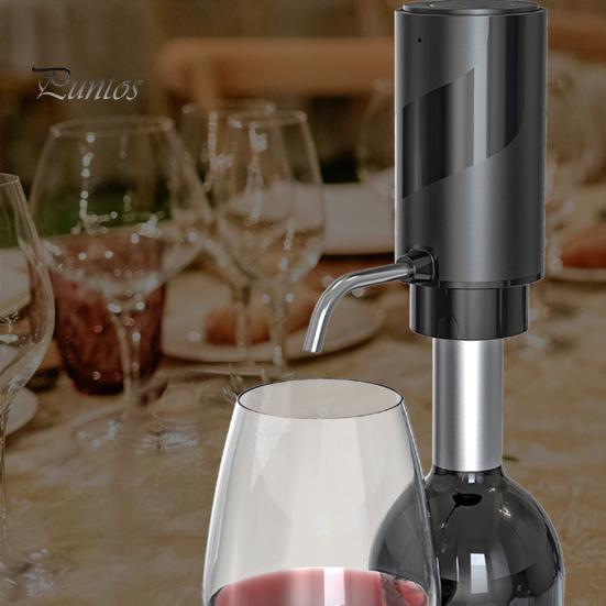 Distributeur De Vin Électrique Portable - Aérateur Décanteur Intelligent USB - Pompe à Vin Rechargeable