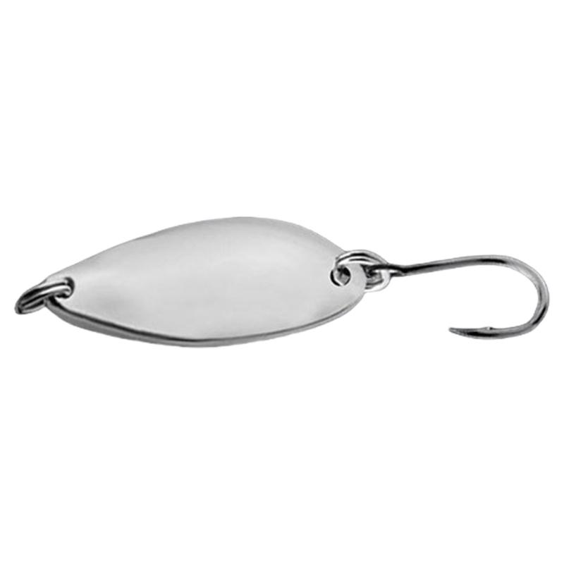 Metal Jig Spoon Lures Trouts Fishing Spoon Lures Sequins Baits Single Hook Hard Metal Baits for Outdoor Fishing