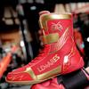 Professional Boxing Shoes, High-top Sanda Fighting Training Shoes, Non-slip, Breathable and Wear-resistant, Special for Muay Thai Fighting