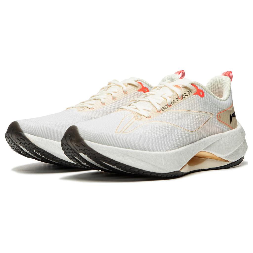 New LiNing Super Light 21 Slip Resistant, Abrasion Resistant, Breathable Low Top Running Shoes Women's White ARBU002-49