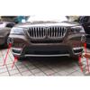 For BMW X3 F25 11-14 Front Top Light + Bottom Fog Light Lamp Chrome Cover Trim Car Interior Supplies Car Interior