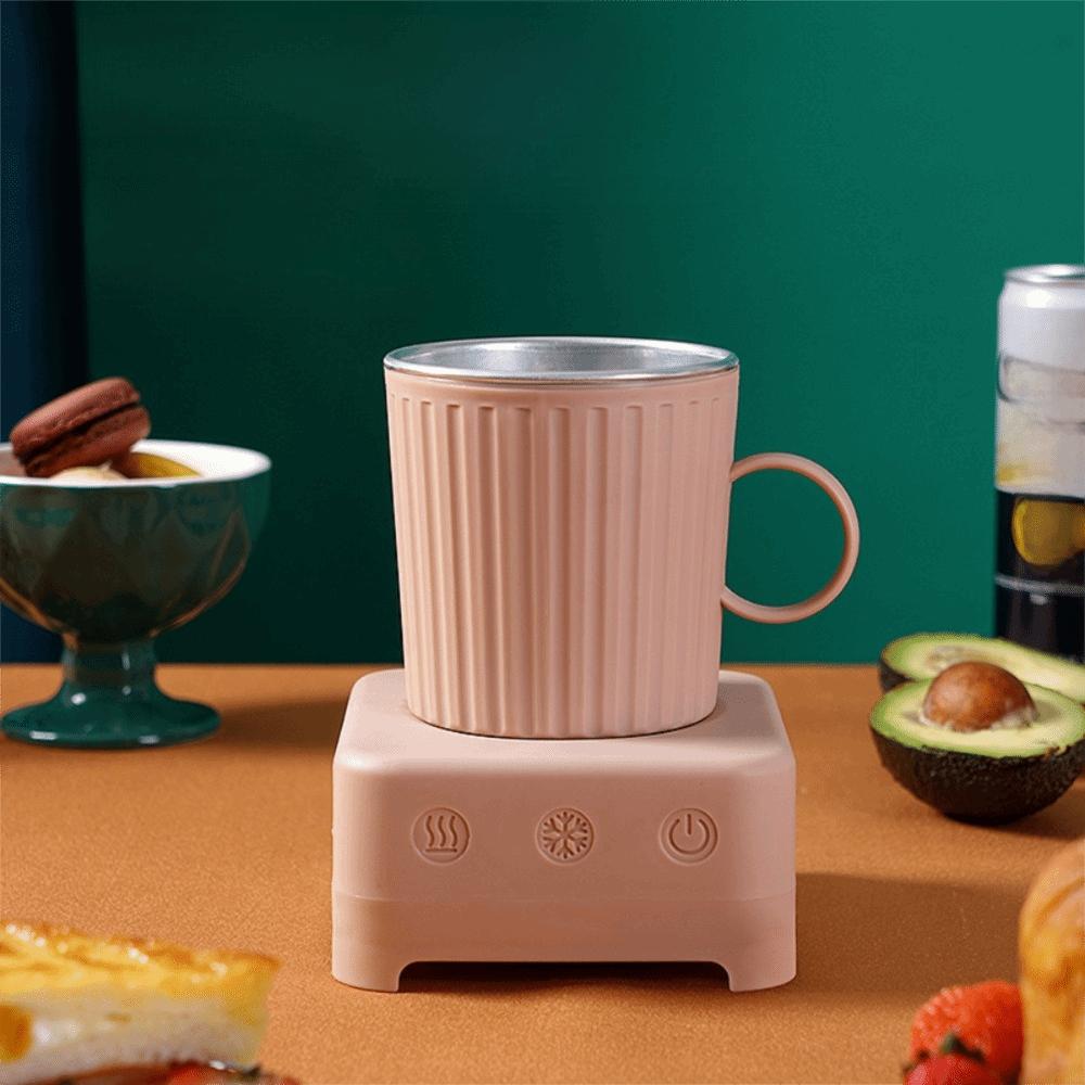 400ML Cold Drink Iced Cup Heating and Cooling Dual-purpose Frozen Water Cup Quick-cooling Cup  Gift