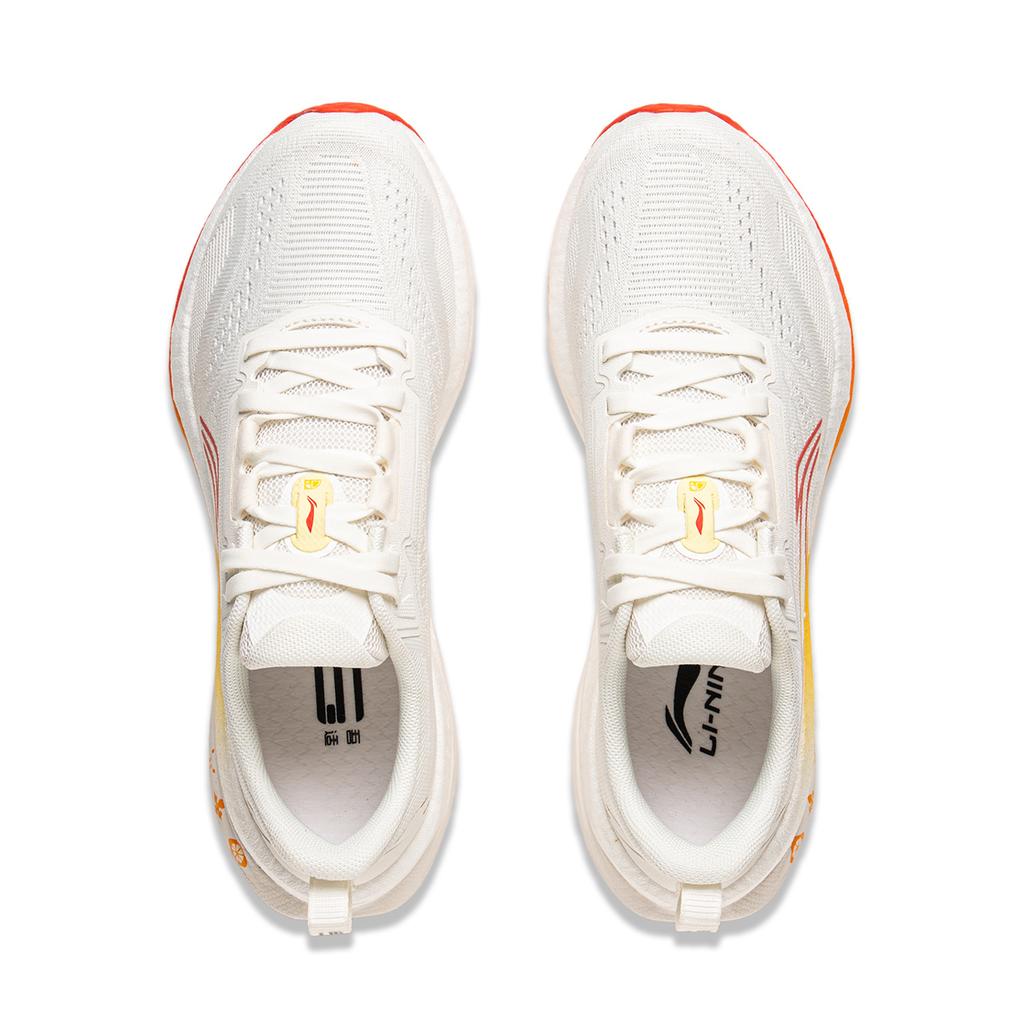 New LINING Wugui 5S 5.0 Running Shoes Women's Low top Mist White ARSV022-8