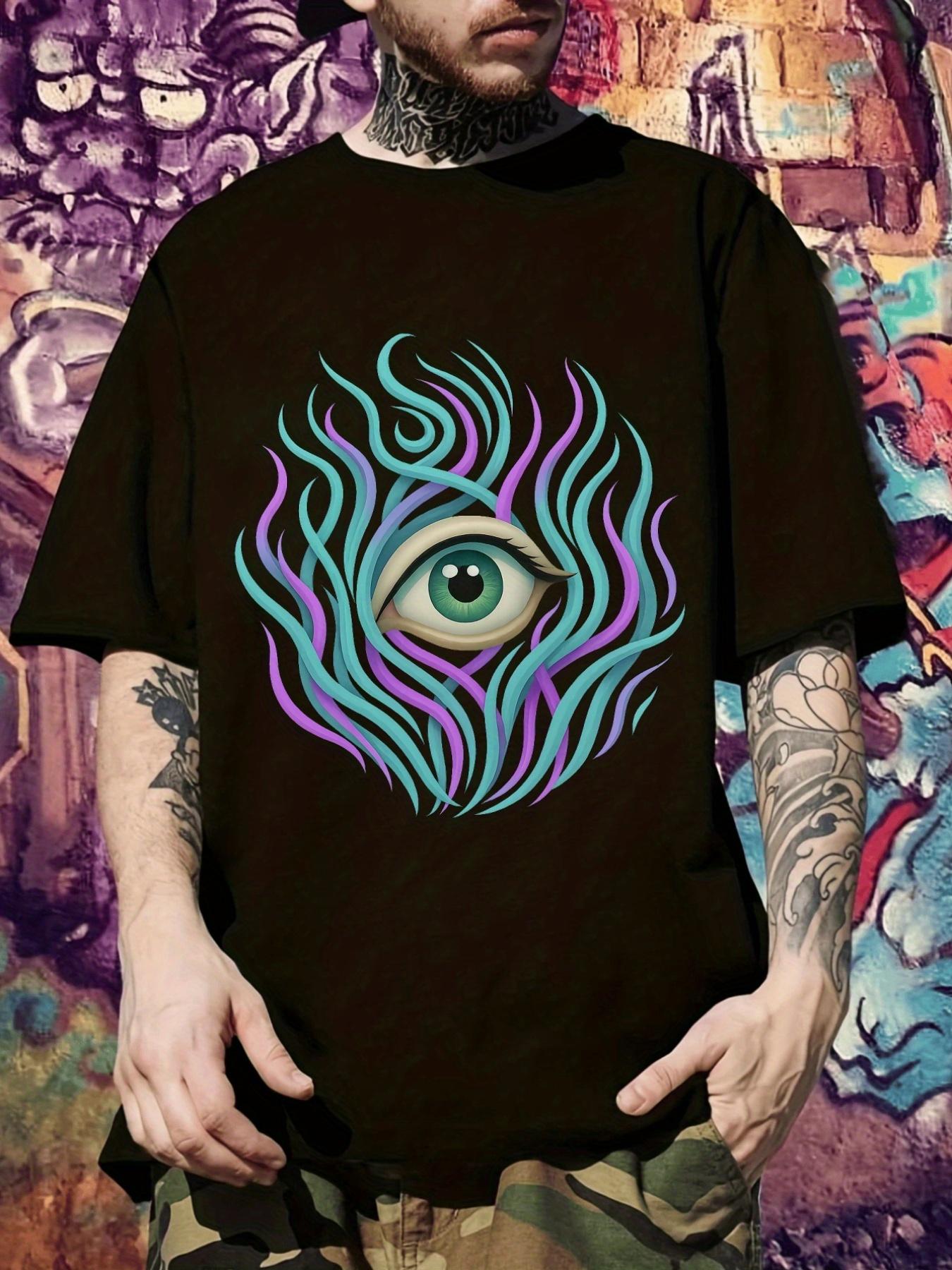 

Mystical Eye Graphic T-shirt - Fantasy Style XXL