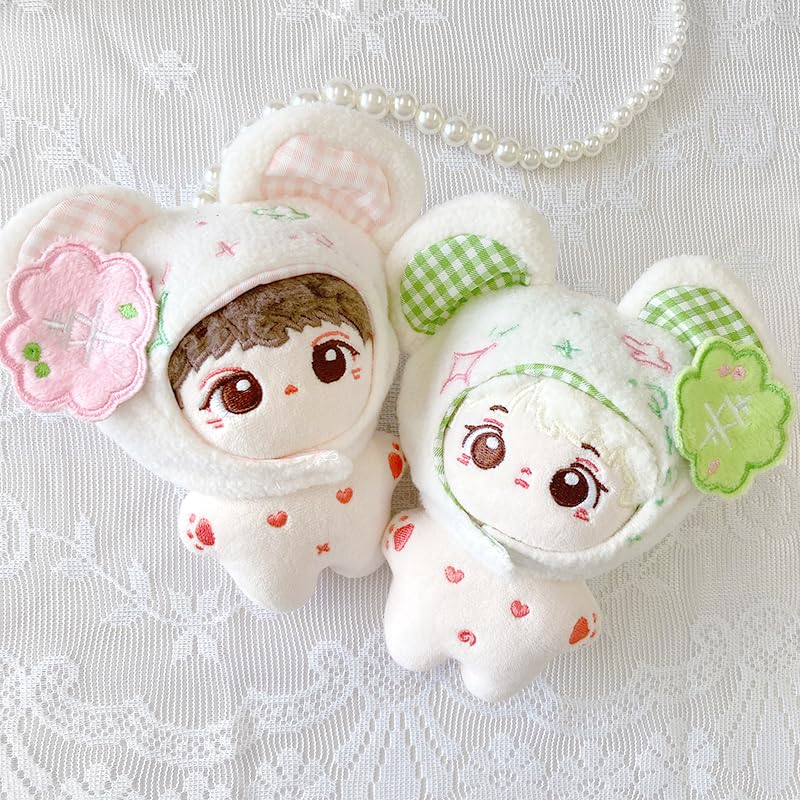 Clover Kigurumi Cap for Plush Toys (10cm) Green, Plush Clothes [Used]