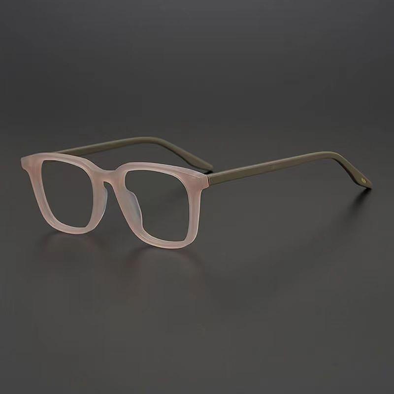 Fashion Vintage Frosted Square Optical Glasses Man Simple Trendy Unisex Eyeglasses for Women Men Literary Retro Matte Eyewear