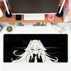 Cute Yume Mouse Pad 40x90cm Large Gaming Desk Mat NonSlip Laptop Keyboard Tray Office Professional Speed Black