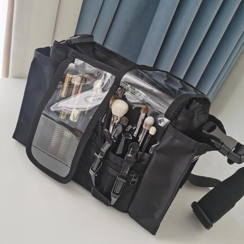 Professional Makeup Waist Pack Portable Cosmetic Bag for Touch Up On Site Stage