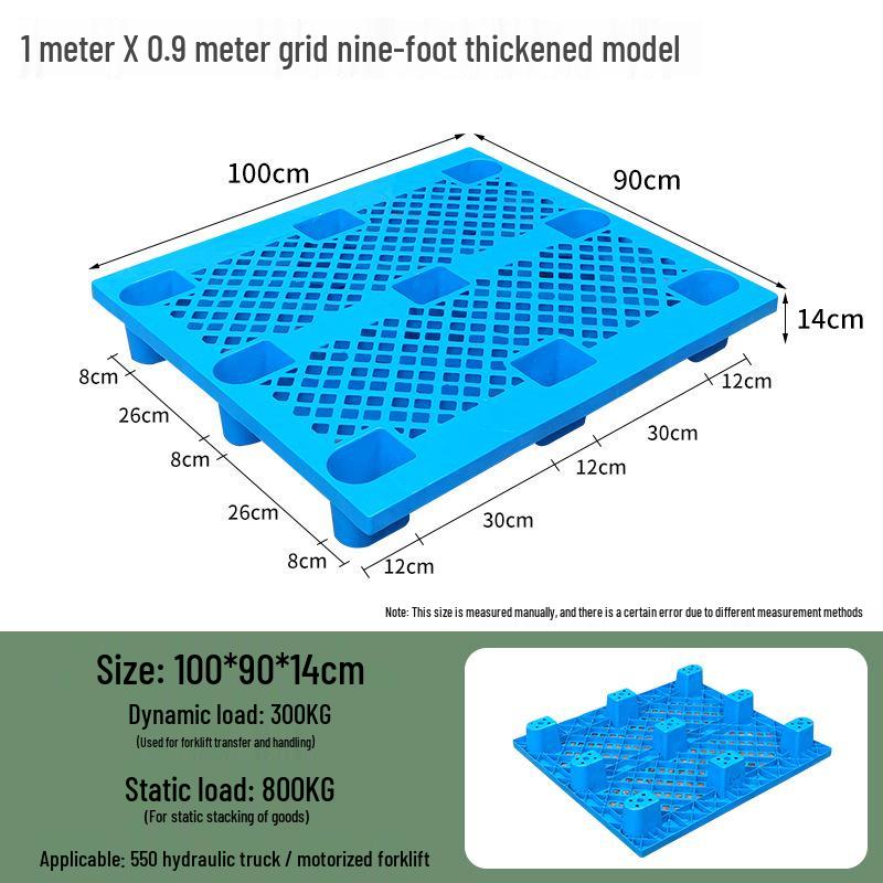 Moisture-Proof Plastic Forklift Pallet Platform Tray