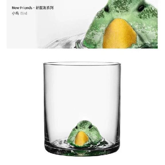 New Friends Whiskey Glass Colorful 3D Animal Head Wine Glass Nordic Style Bear Water Cup Bird Coffee Cup Beer Mug Dropshipping