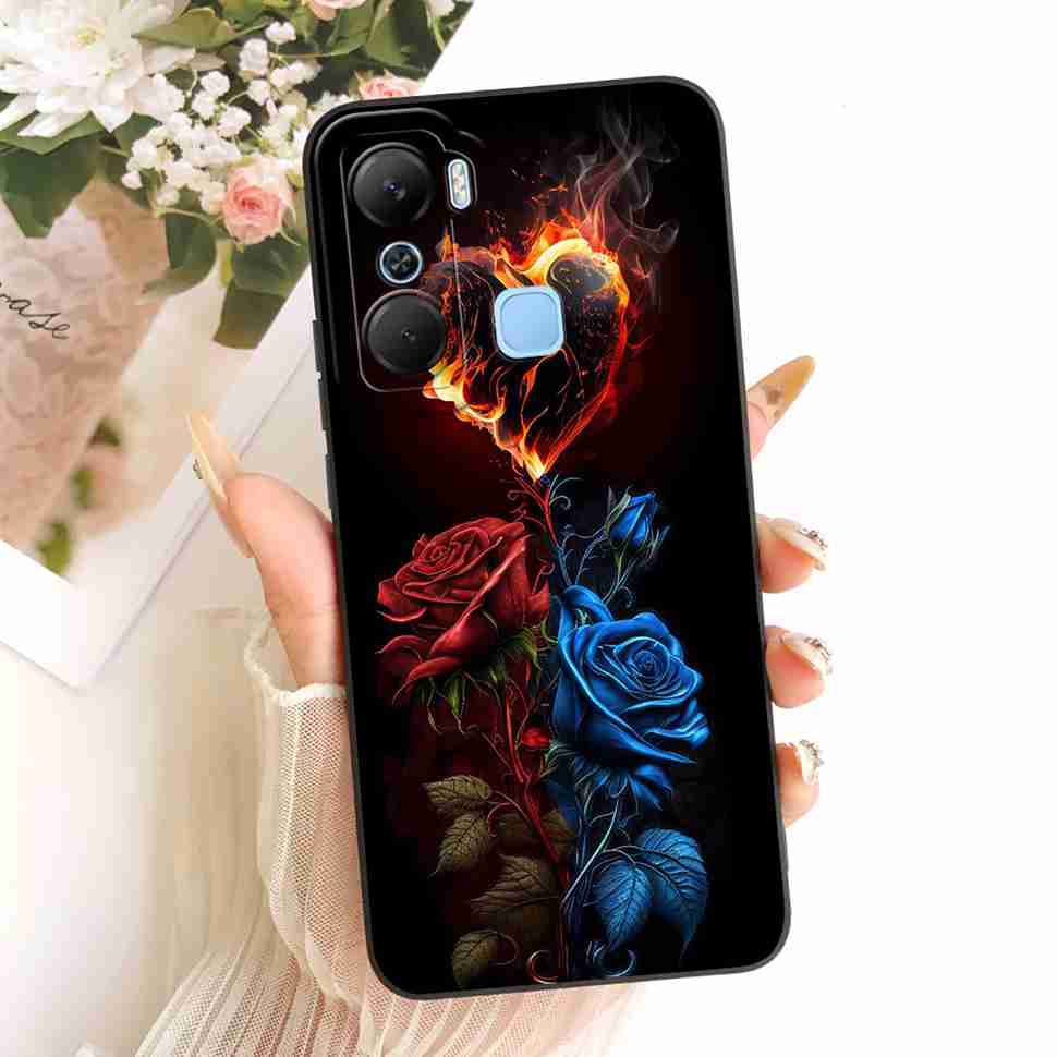 For Infinix Hot 12 Pro X668C Case Popular Painting Silicone Back Cover For Infinix Hot 12Pro 12 PRO 6.6" Phone Shell Bumper
