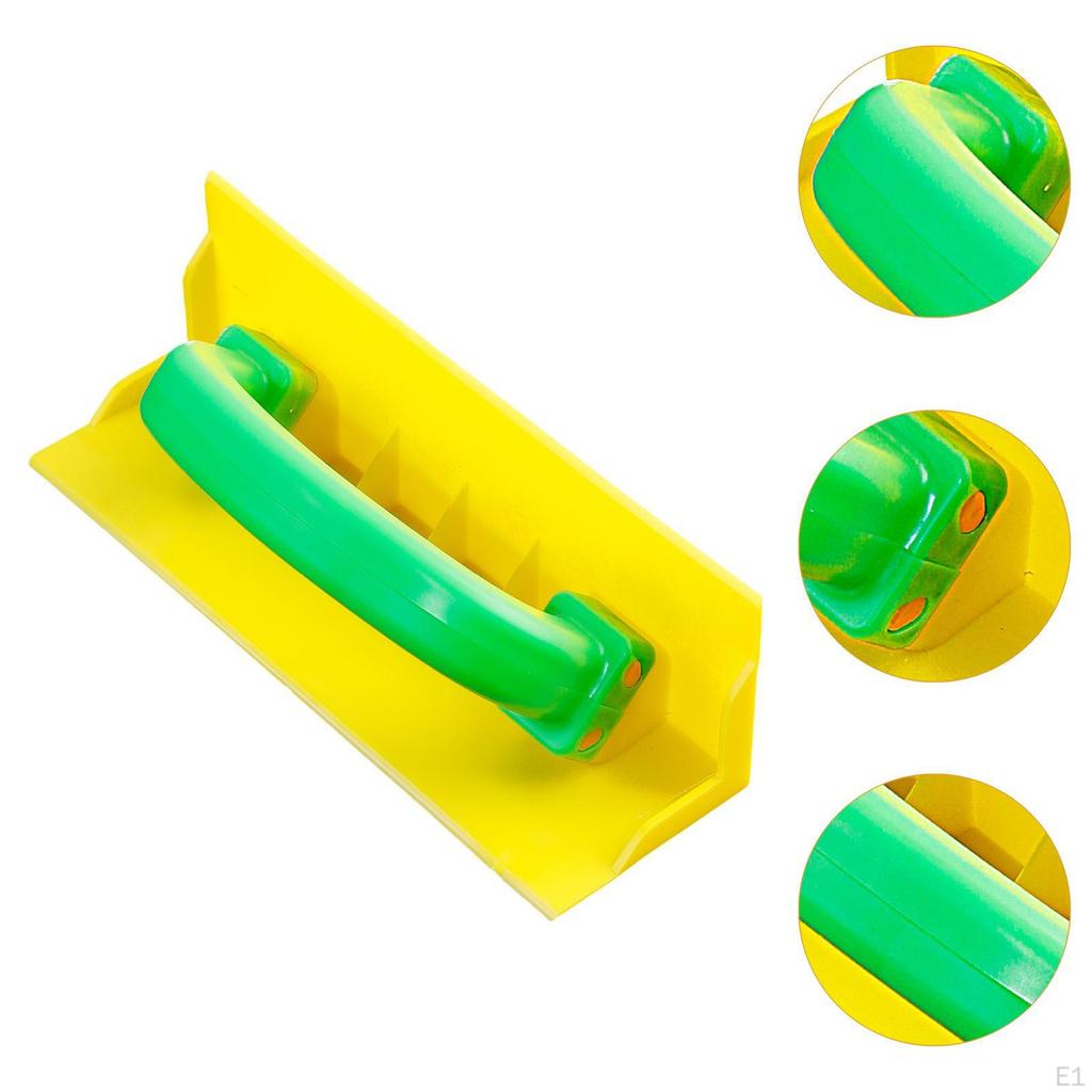 Concrete Edger for Drywall Corners, Professional Corner Trowel with Grip Handle