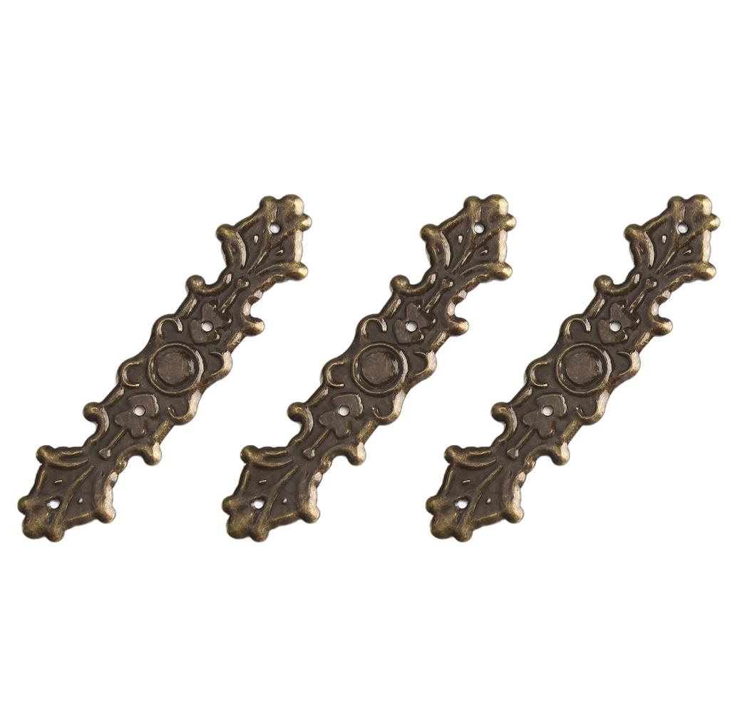 10pcs Box Corner Protector Antique Jewelry Chest Decorative Feet Wooden Boxes Support Bases Triangle Carved Corner Protector