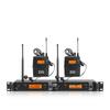 XTUGA IEM1200 Wireless In-ear Microphone System for Stage Performance and Band Rehearsal
