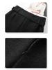 2025 Coffee Wool A-line High-waisted Slim-fitting Skirt for Petite Women’s Winter Collection