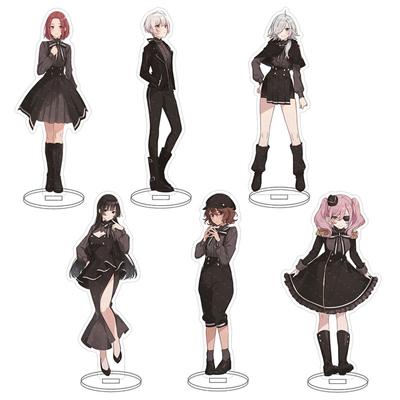 Cartoon Anime Spy Klassenzimmer Stand Acryl Figur Klaus Lily Sibylla Monika Stehende Modell Platte Cosplay Schmuck Sammlung
