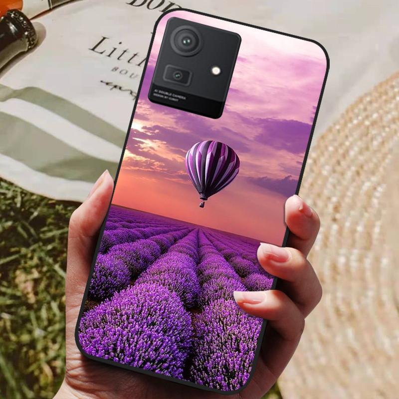 Para Cubot Note 50 Funda Cubot Note50 Fresca Pintada Silicona TPU Suave Cubierta para Cubot Note 50 Fundas Negras Protectoras Carcasas de Teléfono