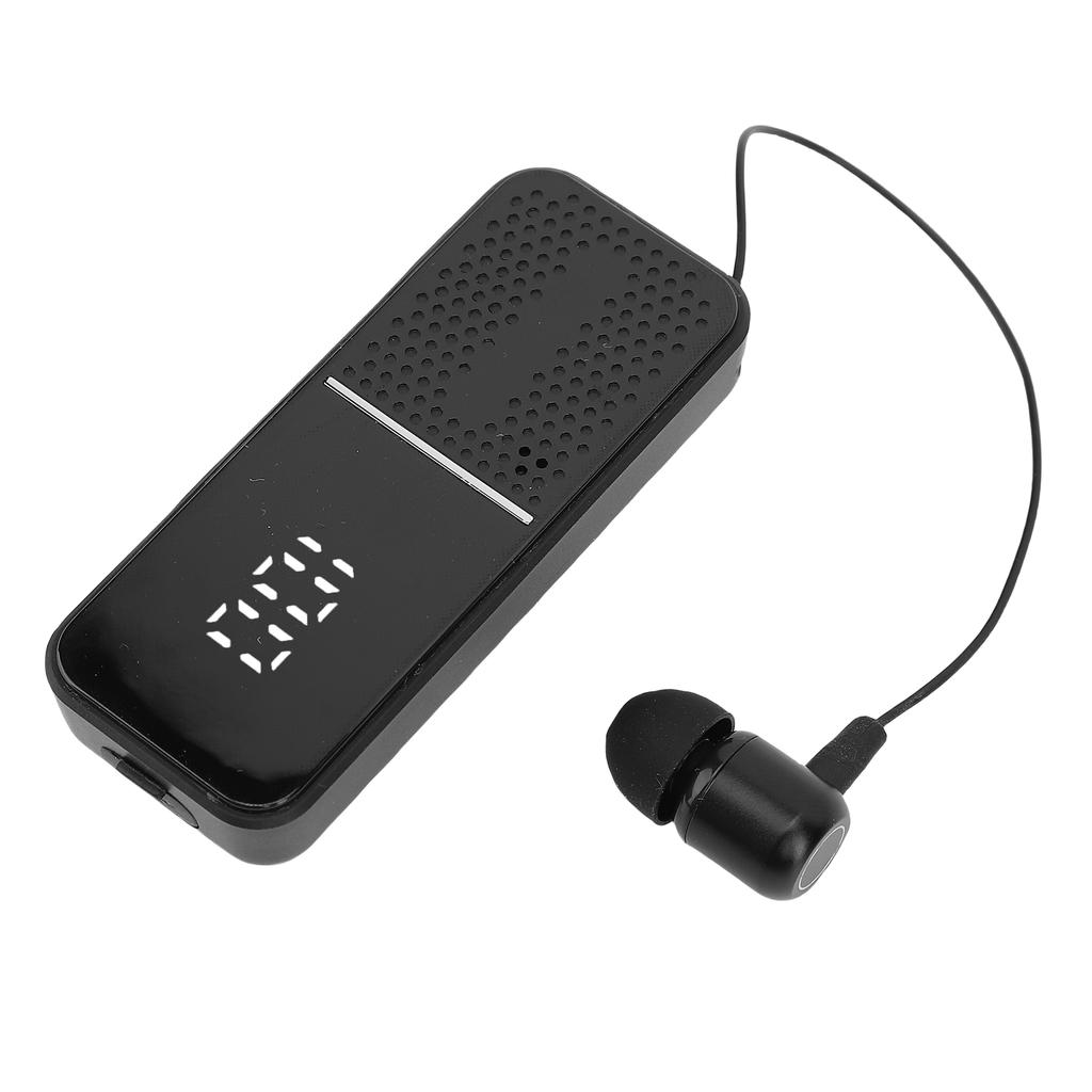 Wireless Lavalier Hdset Call Vibration Digital Display Wireless Rbuds
