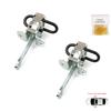 BDP1063-1 2 Pieces Front Left AND Right Door Catch Hinge Brake Stop Check Strap Limiter Lever Arm for BMW 3 Series E36 1990-2000 51218165005