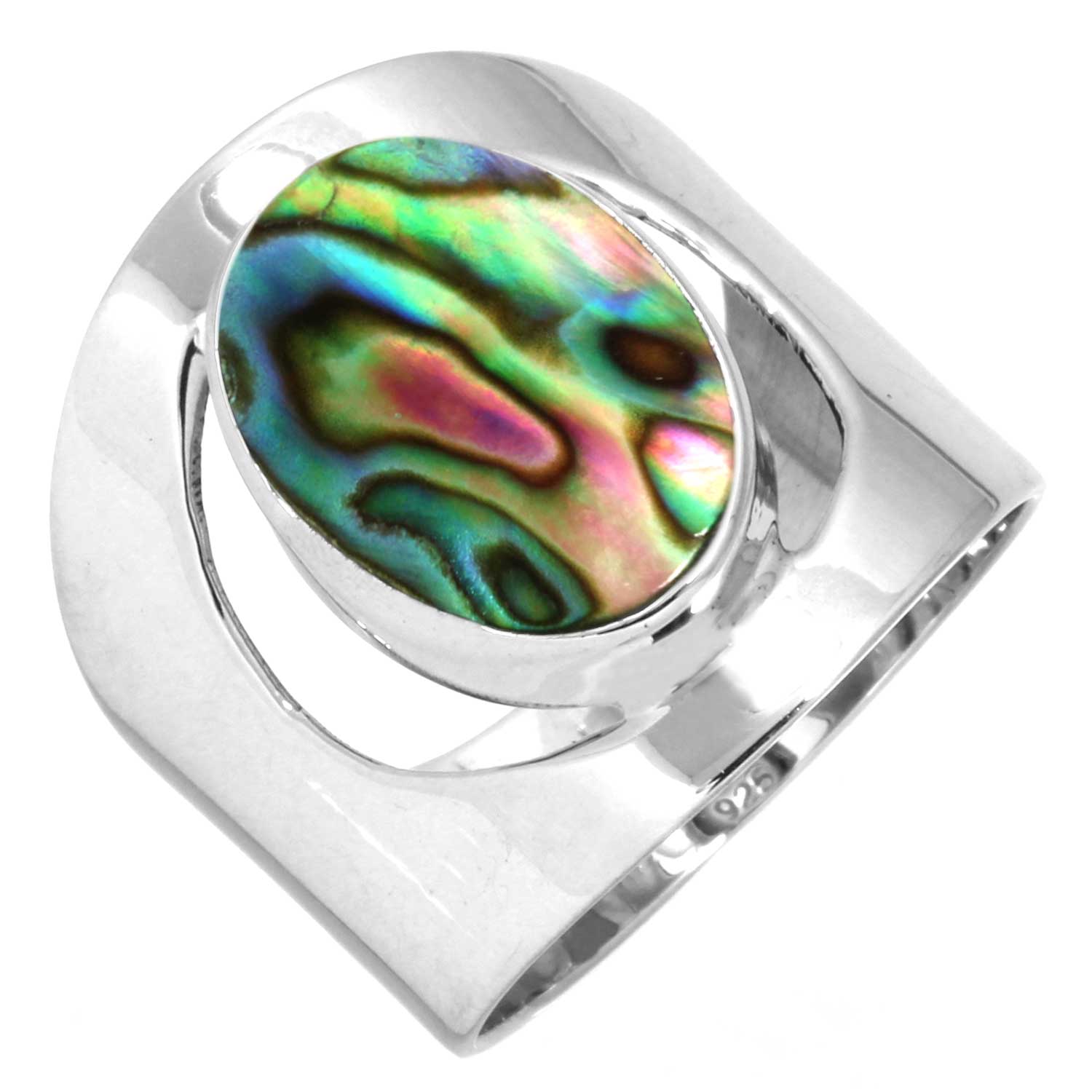 

Кольцо из стерлингового серебра 925 пробы с драгоценными камнями, ювелирные изделия ручной работы, рождественский подарок, аквамариновый халцедон, ракушка-ушка, синий солнечный камень, лабрадорит, пренит 6.5