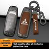 For Mitsubishi Outlander Pajero L200 Triton Colt Lancer Ex Evolution X Ralliart Asx Car Zinc Alloy Key Case Bag Metal Key Shell