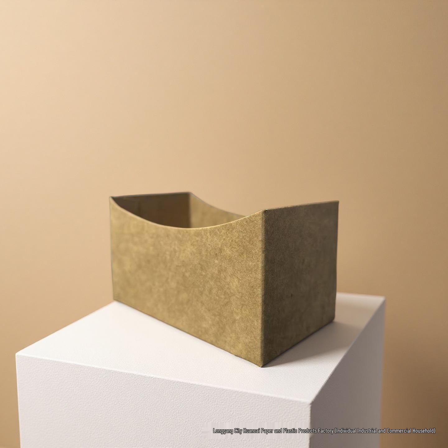 

Kraft Paper Waffle Box for Egg Waffles: Available in Small or Large Batches