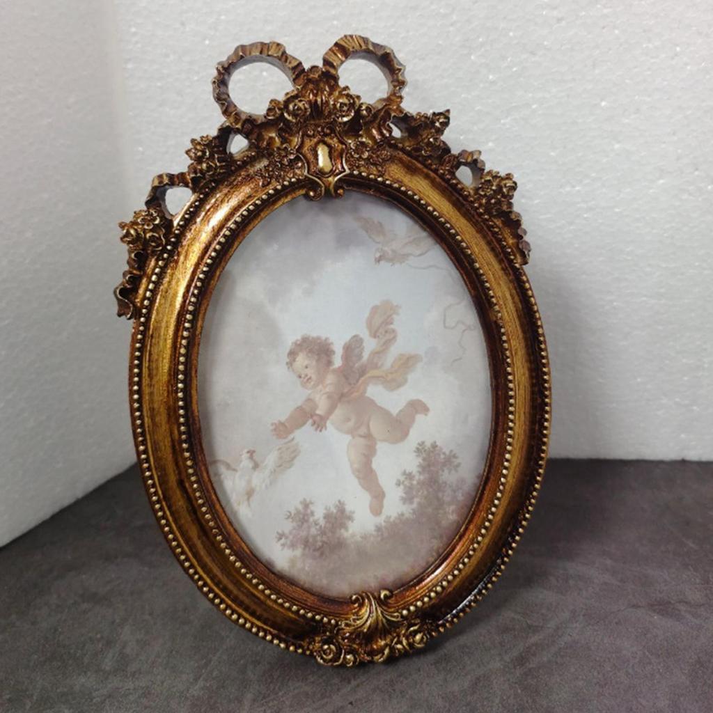 Small Picture Frames Vintage Tabletop Display Home Decor Photo Frames For Wall Decor For Bedroom Living Room Bathroom Entryway