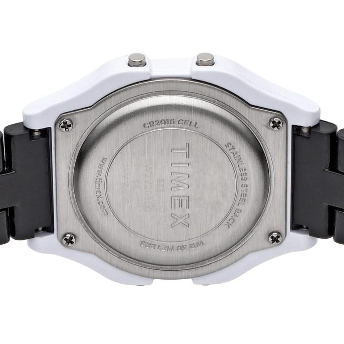 [Timex] Classic Digital Tile Collection Watch TW2V20100-1, 36MM, White/Black