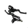 ZSDTRP 1Pair 22mm Motorcycle Roller Adjustment Brake Clutch Levers Universal CNC Motorcycle Handlebar Hydraulic Brake Pump