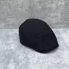 Foreign Style Age-reducing British Style Flowers Hollow Forward Hat Women's Spring and Summer Simple Versatile Short Brim Cap Painter Hat